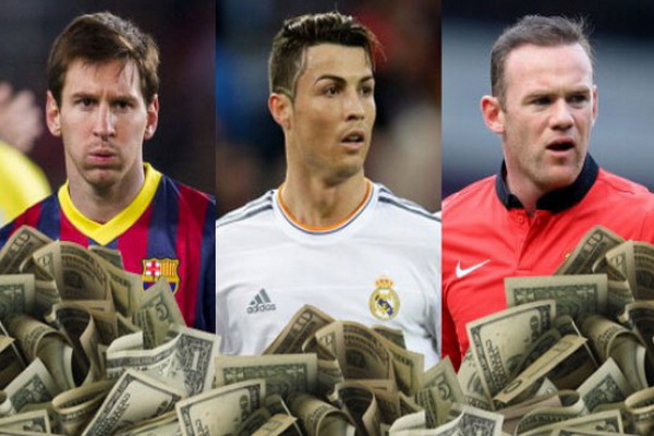 นักฟุตบอล รวยที่สุดในโลก